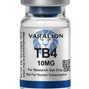 TB-500 10mg Thymosin Beta-4 research grade peptide vial by Varalion USA